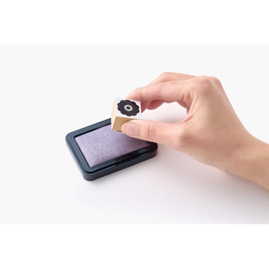 シャチハタ Shachihata いろもよう スタンプ台 光彩 墨色 HAC-1G-K | ブランド登録なし | 05