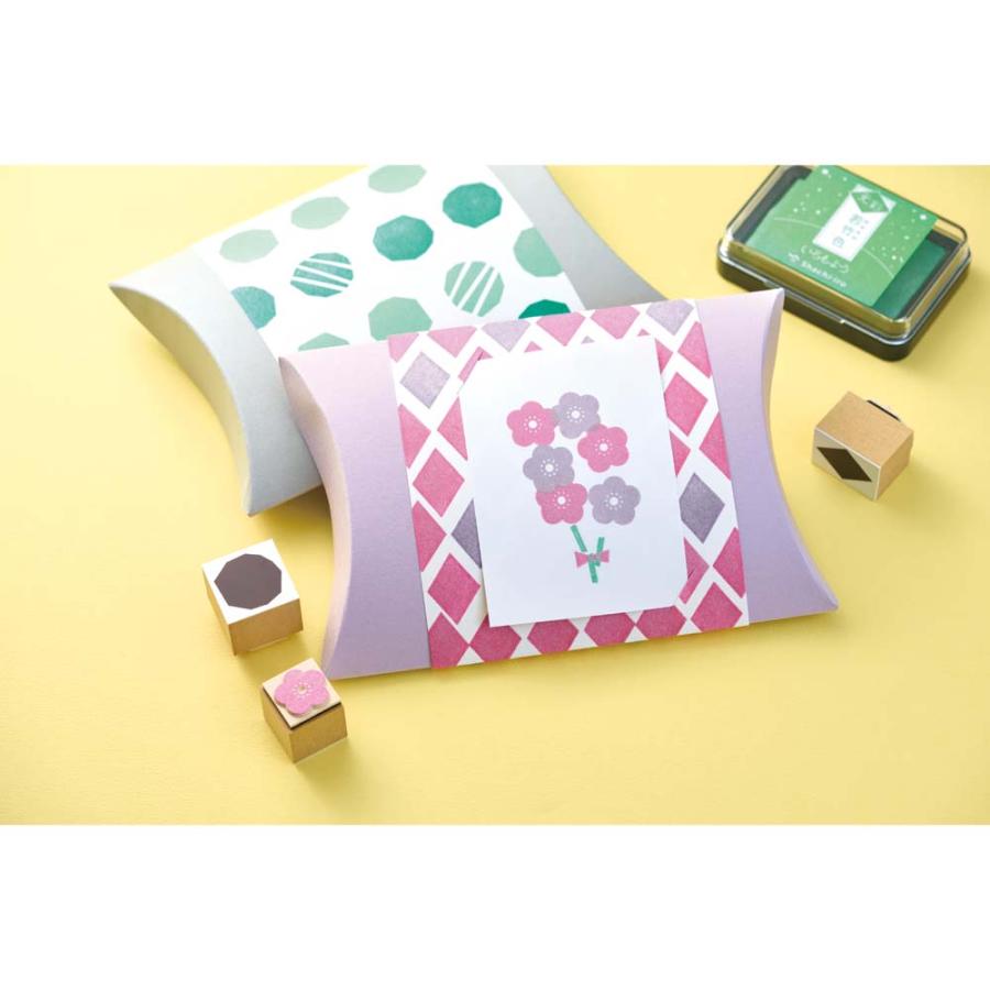 シャチハタ Shachihata いろもよう スタンプ台 光彩 桃色 HAC-1G-LP | ブランド登録なし | 01