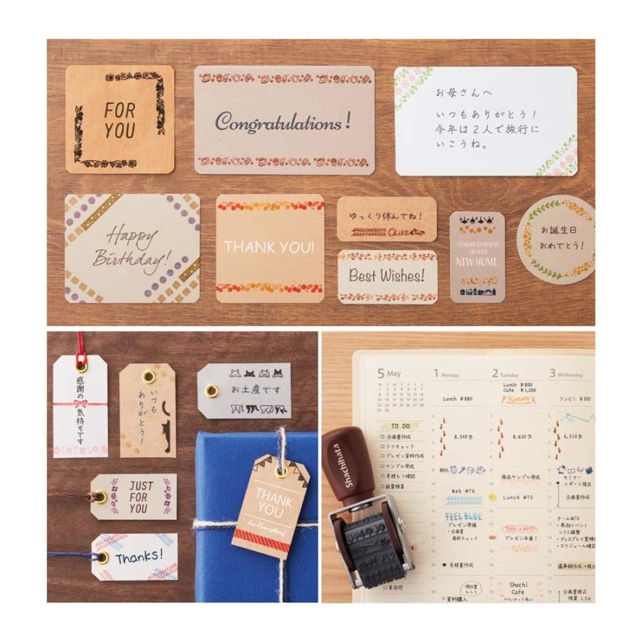 シャチハタ Shachihata 回転デコレーションスタンプ mini フラワー NDR-15A1 | ブランド登録なし | 03