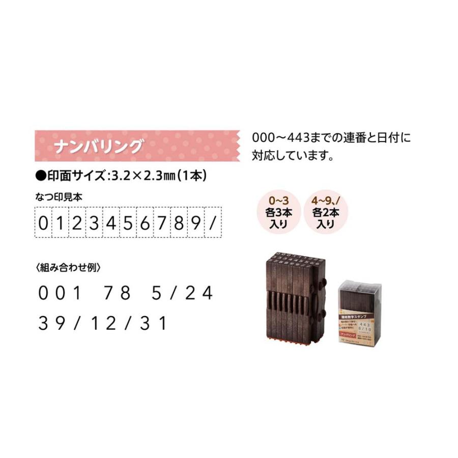 シャチハタ Shachihata 連結数字スタンプ ナンバリング GRJ-5AN | ブランド登録なし | 02