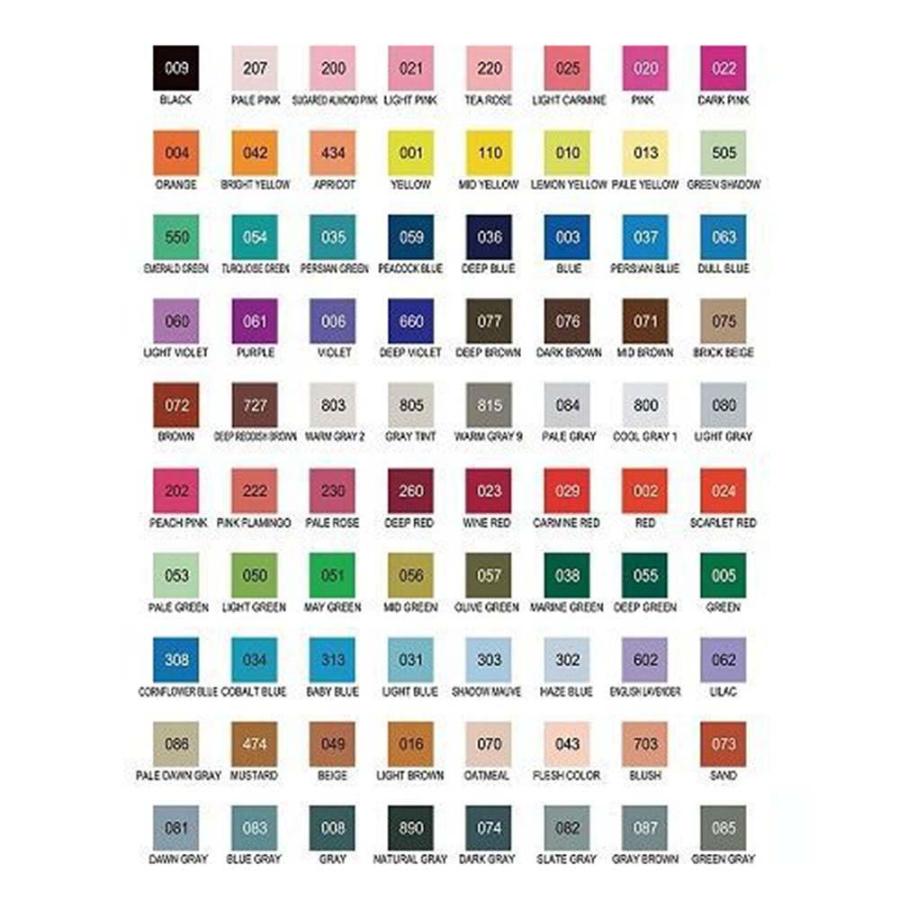 呉竹 リアルブラッシュ+ファイン 80色セット TUT-95/80V-2 イラスト マンガ 画材 数量限定特価 | 呉竹 | 01