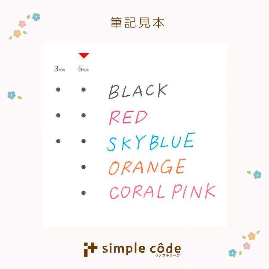 【数量限定】ぺんてる カスタマイズペン アイプラス 5本用ボディ Somsatang（ソムサタン）コラボ 0.4mm モカ オリジナルメモ&シール付 BGH5-DEST | ぺんてる | 05
