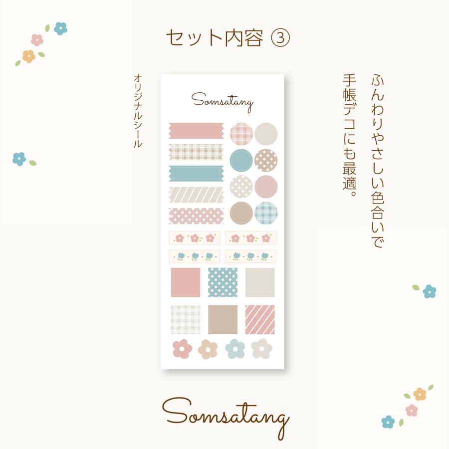 【数量限定】ぺんてる カスタマイズペン アイプラス 5本用ボディ Somsatang（ソムサタン）コラボ 0.4mm モカ オリジナルメモ&シール付 BGH5-DEST | ぺんてる | 06