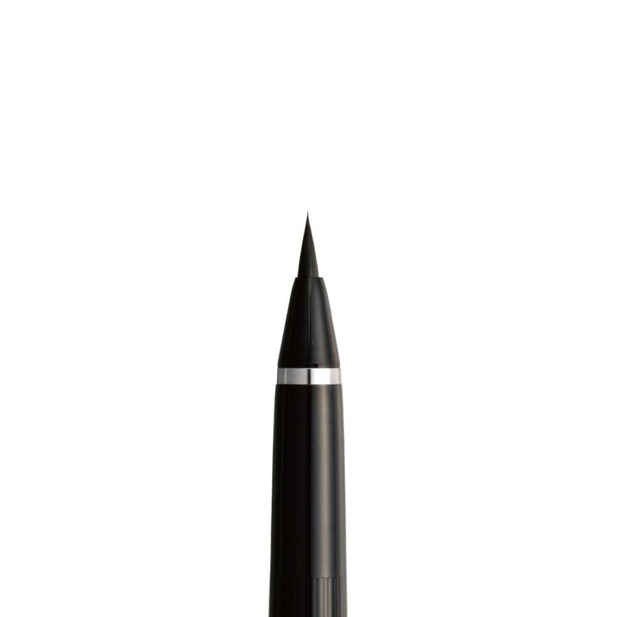 呉竹 くれ竹万年毛筆 ネイビー DT120-3 本格派筆ペン スペアインキ式 | 呉竹 | 02