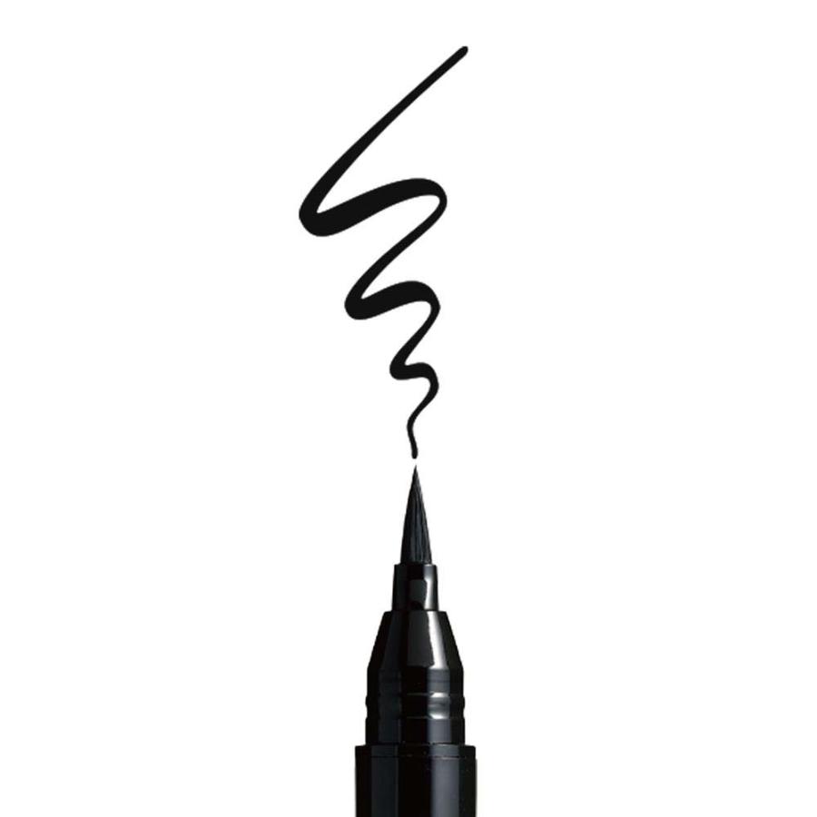 呉竹 くれ竹お化粧筆ぺん 目元用２ 平筆  KFE3-010P-2 アイライナー ウォータープルーフ 黒 | 呉竹 | 03