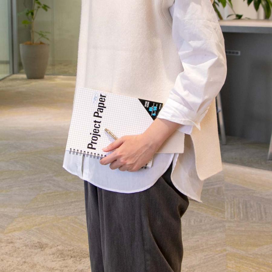 オキナ okina プロジェクトリングノート A5 PNA5S メモ イラスト 就活 リモートワーク オンライン 在宅 パソコン | OKINA | 06