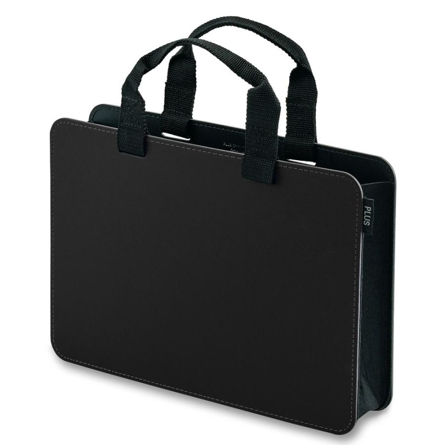 プラス PLUS モバイルバッグ ＋ スリムタイプ ブラック FL-101MB 91-453 | PLUS