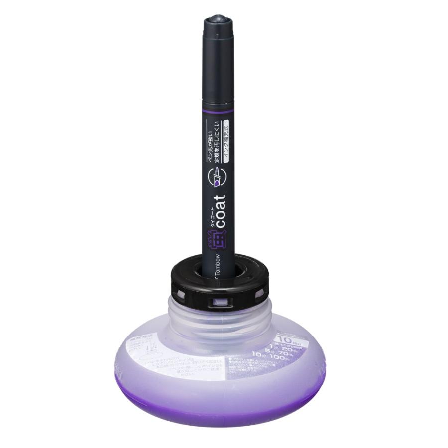 トンボ鉛筆 蛍光マーカー補充インク 蛍コートチャージャー 紫 WA-RI97 | トンボ鉛筆 | 02