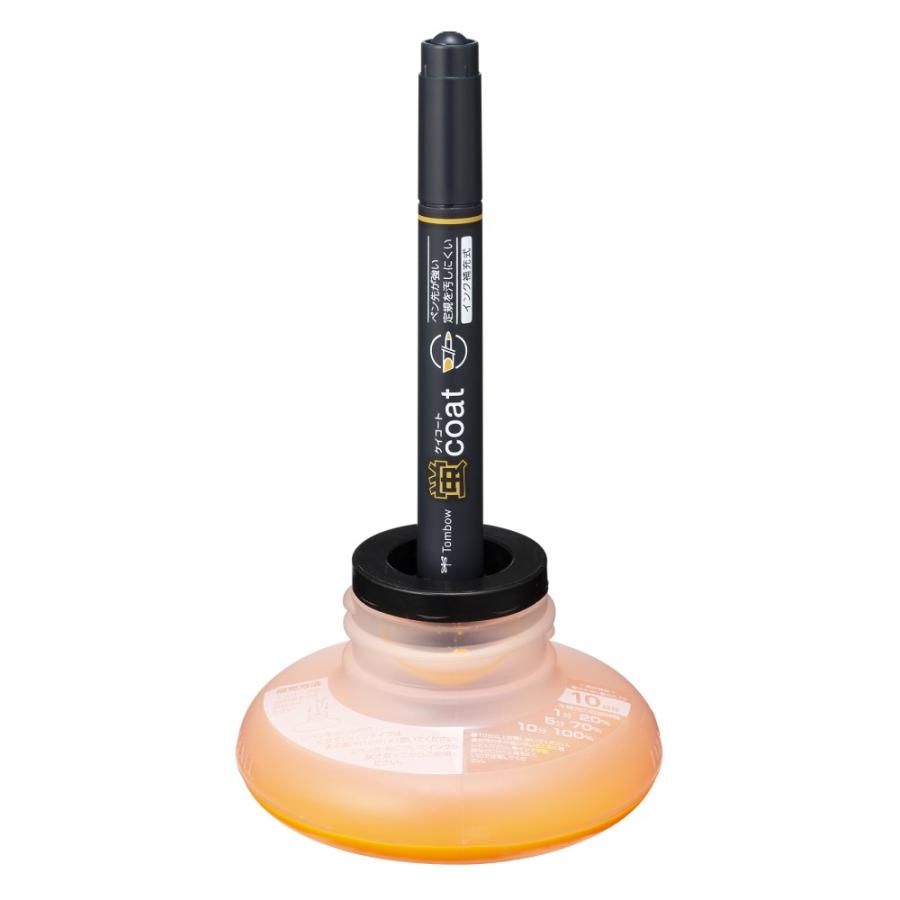 トンボ鉛筆 蛍光マーカー補充インク 蛍コートチャージャー 山吹 WA-RI99 | トンボ鉛筆 | 02