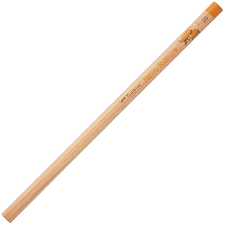 トンボ鉛筆 かきかた鉛筆 ハローネイチャー レッサーパンダ 2B KB-KHNLP2-2B 六角軸 書き方 えんぴつ | トンボ鉛筆 | 01
