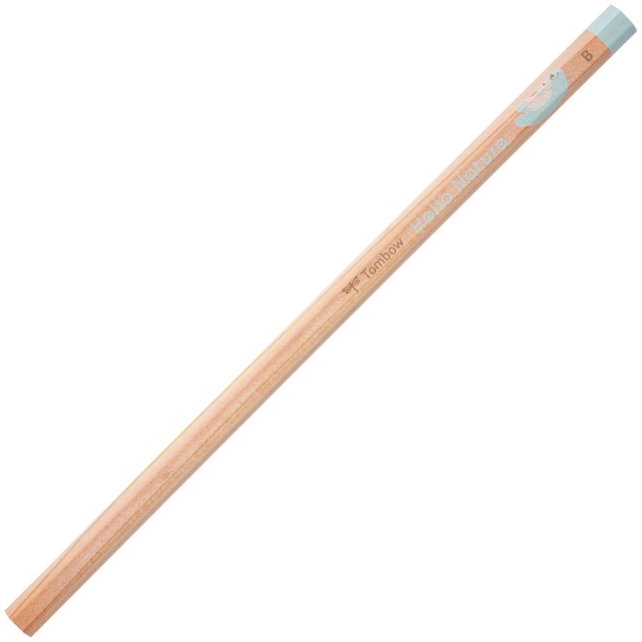 トンボ鉛筆 かきかた鉛筆 ハローネイチャー ラッコ B KB-KHNST2-B 六角軸 書き方 えんぴつ | トンボ鉛筆 | 01