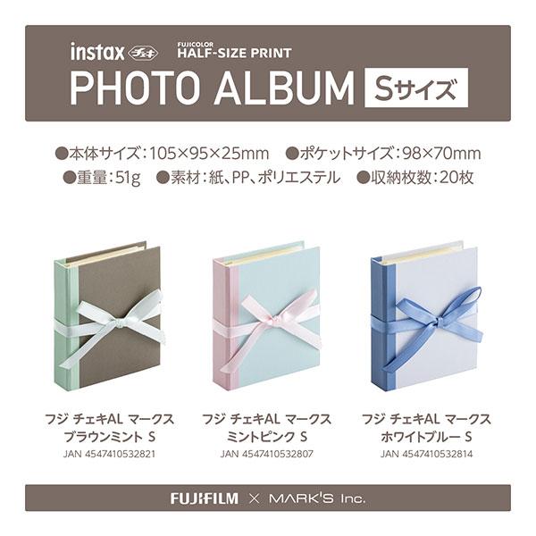 富士フイルム チェキアルバム20 ホワイトブルー 20枚収納 チェキ用ポケットアルバム FUJIFILM フジフィルム | FUJIFILM | 03