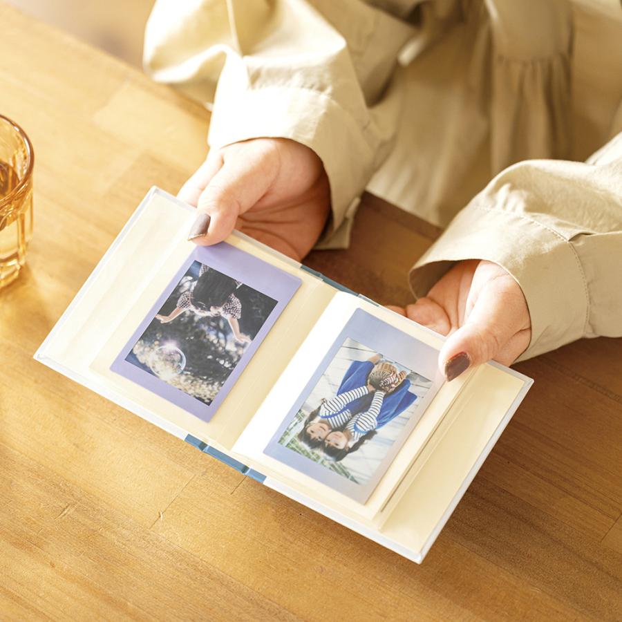 富士フイルム チェキアルバム20 ホワイトブルー 20枚収納 チェキ用ポケットアルバム FUJIFILM フジフィルム | FUJIFILM | 05