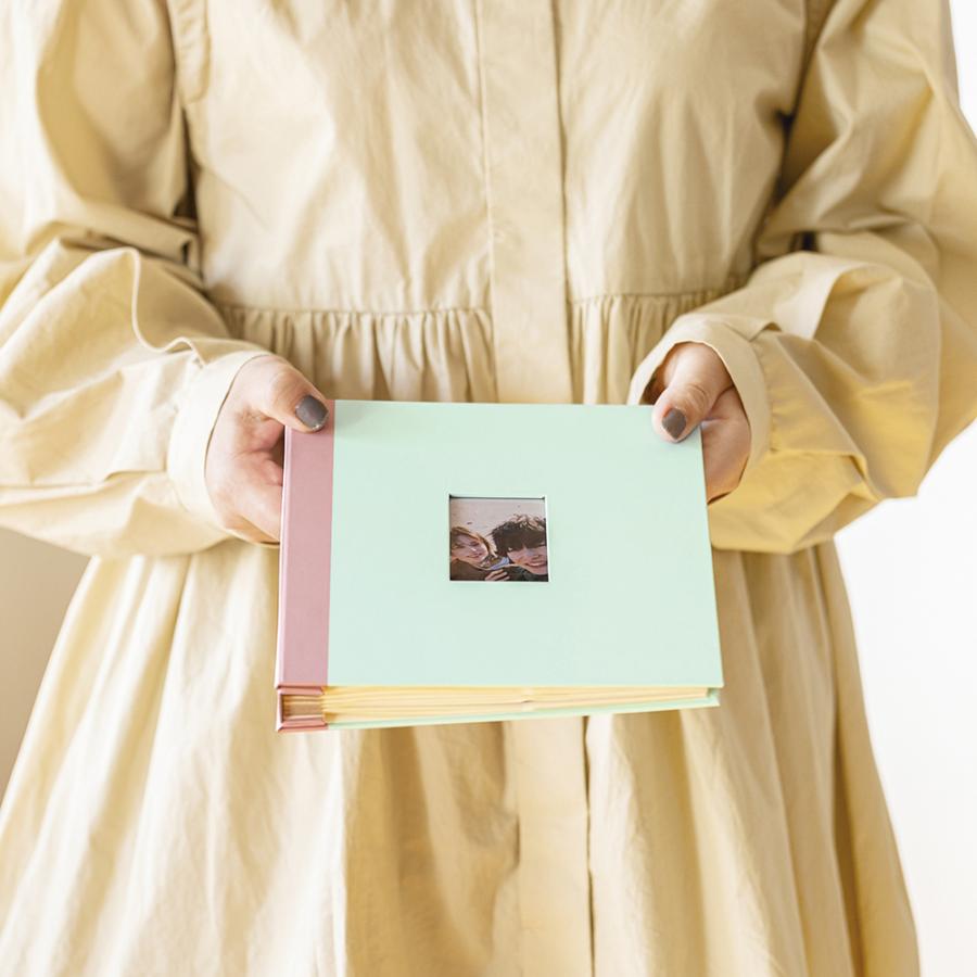 【欠品中:納期未定 入荷次第発送】富士フイルム チェキアルバム80 ブラウンミント 80枚収納 チェキ用ポケットアルバム FUJIFILM フジフィルム | FUJIFILM | 04