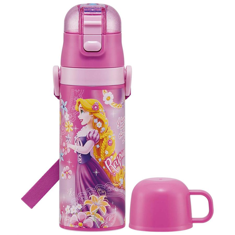 スケーター Skater 超軽量2WAYステンレスボトル ラプンツェル24 ワンタッチ | スケーター