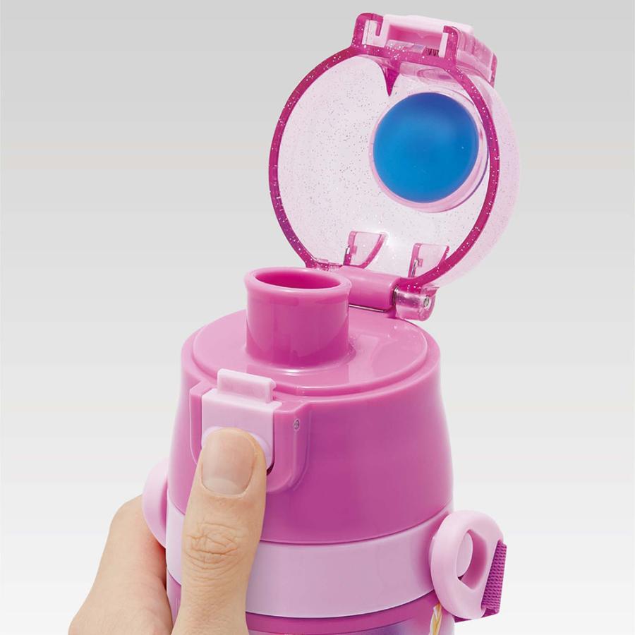 スケーター Skater 超軽量2WAYステンレスボトル ラプンツェル24 ワンタッチ | スケーター | 05