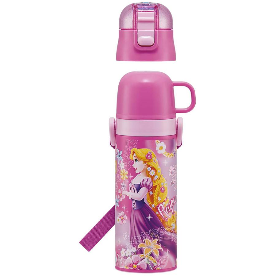 スケーター Skater 超軽量2WAYステンレスボトル ラプンツェル24 ワンタッチ | スケーター | 07