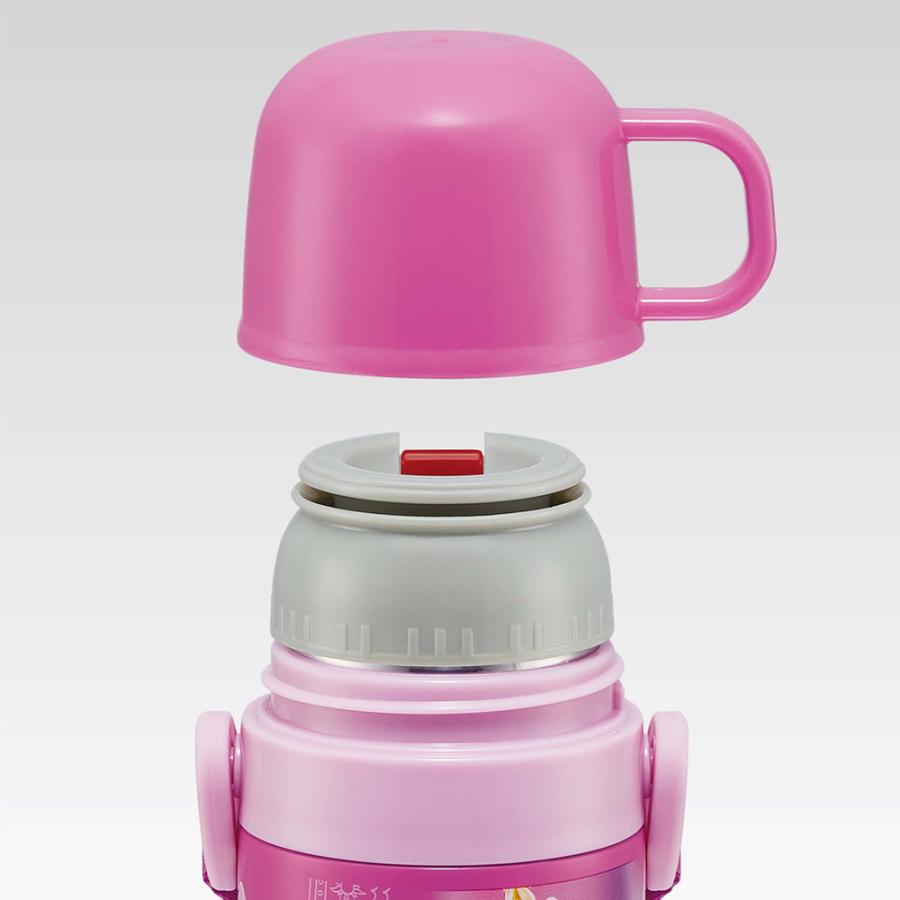 スケーター Skater 超軽量2WAYステンレスボトル ラプンツェル24 ワンタッチ | スケーター | 08