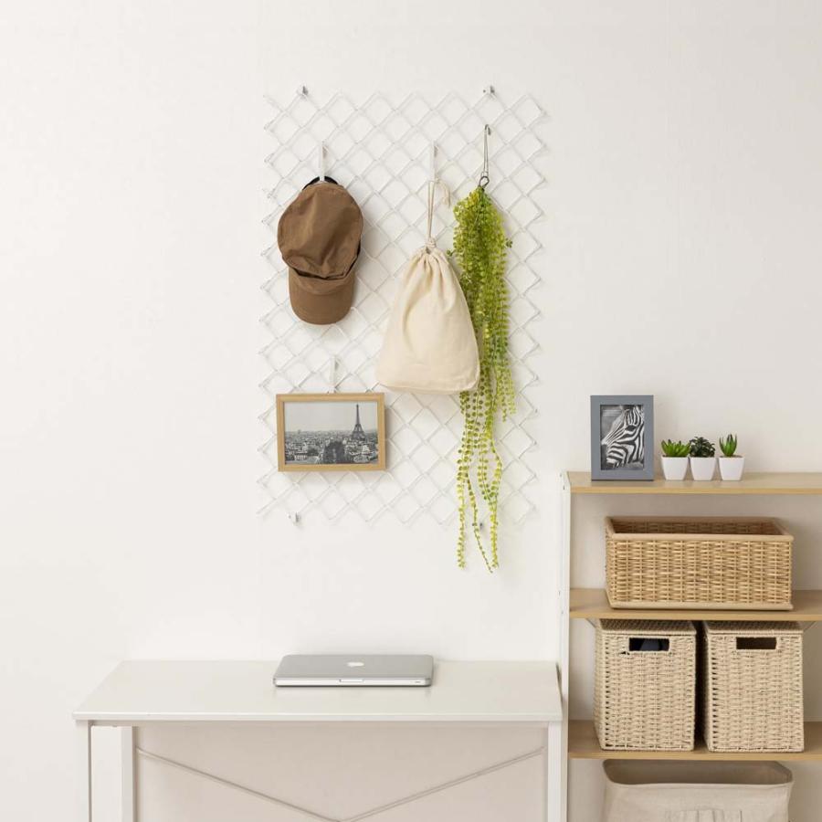 光 hikari ランバスメッシュ 450×1800mm ホワイト RMEJ418-2 インテリア 壁収納 間仕切り | ブランド登録なし | 02