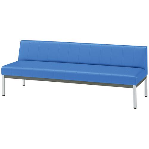 ジョインテックス JOINTEXT ロビーチェア ML-3LR ブルー 背付 | JOINTEX