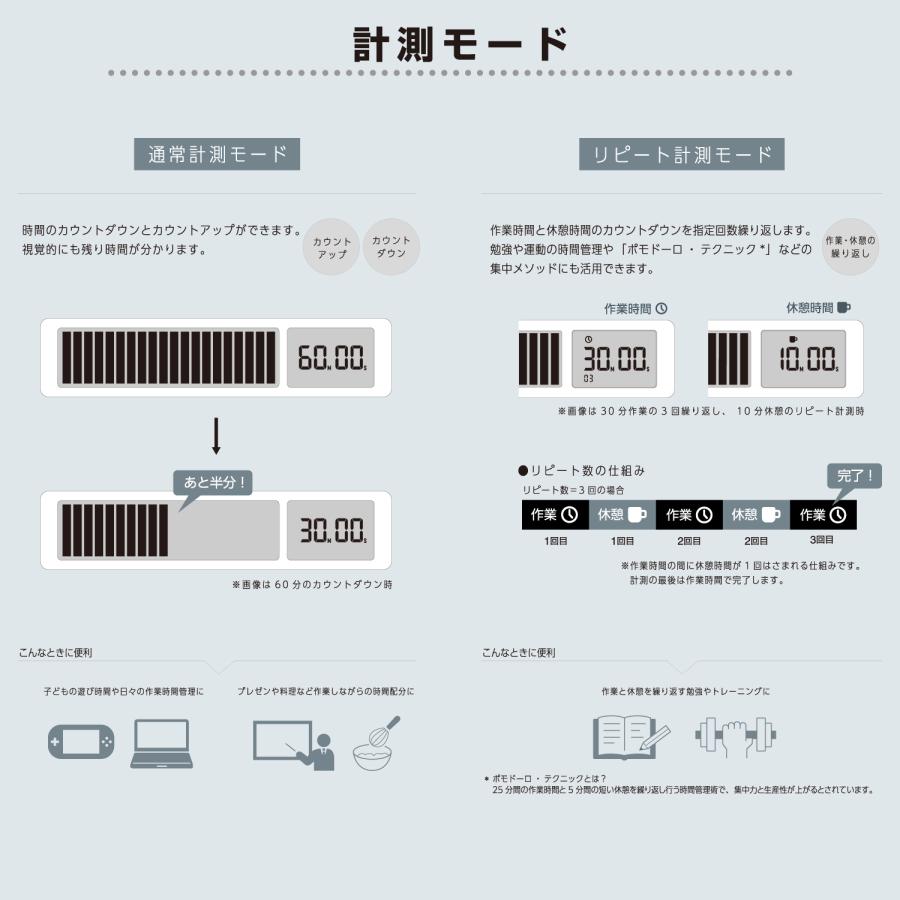 【欠品中:納期未定 入荷次第発送】キングジム＜KING JIM＞ 残り時間が一目でわかるタイマー ビジュアルバータイマー 白 VBT10-W | KING JIM | 10