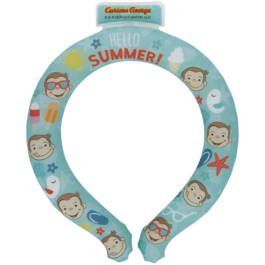 スケーター 涼感リングM おさるのジョージ NCL1 外遊び アウトドア ネックリング クールリング | ブランド登録なし