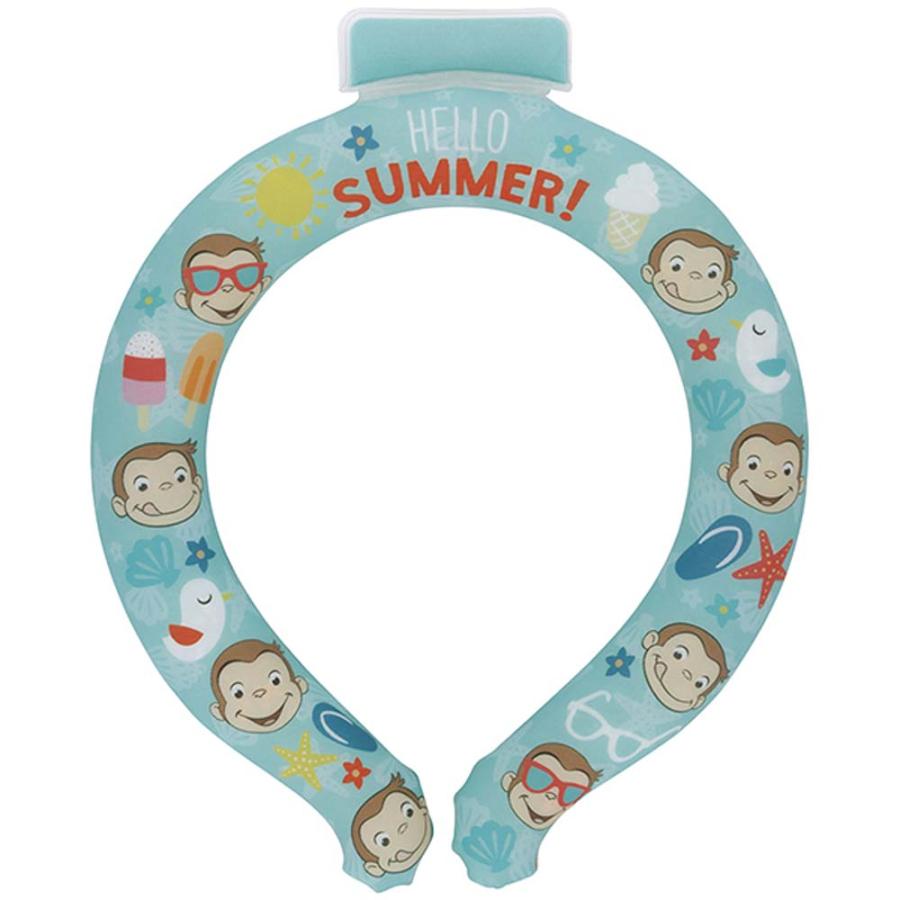 スケーター 涼感リングM おさるのジョージ NCL1 外遊び アウトドア ネックリング クールリング | ブランド登録なし | 01