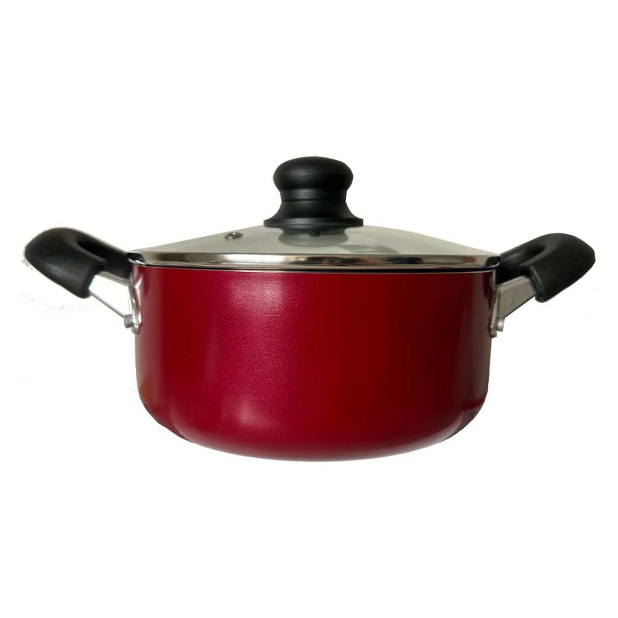 ヒラノトレーディング IH対応 フッ素 両手鍋 20cm | ブランド登録なし | 02