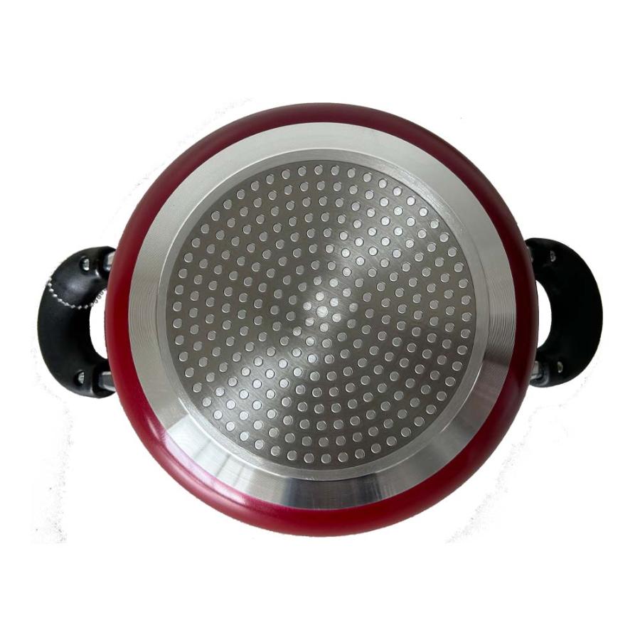 ヒラノトレーディング IH対応 フッ素 両手鍋 20cm | ブランド登録なし | 04