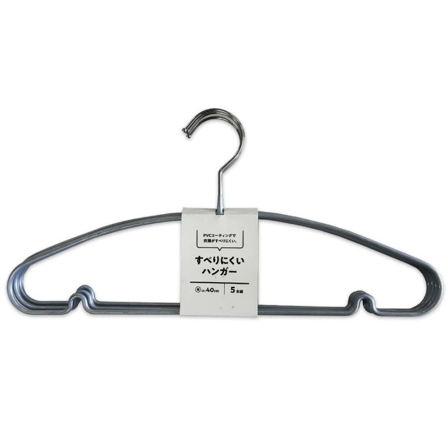 ヒラノトレーディング すべりにくいハンガー 5本組 | ブランド登録なし