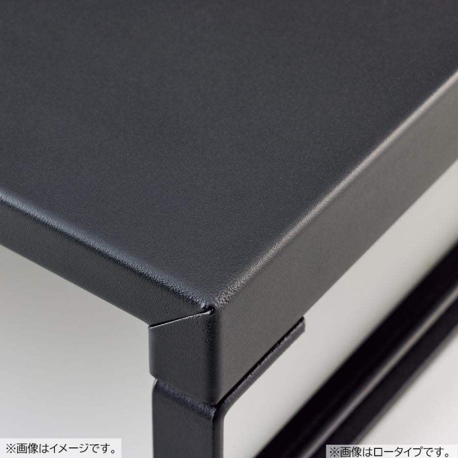 LIHIT LAB.＜リヒトラブ＞ 机上台＜幅390mm・ロータイプ＞ マットブラック A7330-124 モニター台 ラック 棚 PC パソコン 収納 | ブランド登録なし | 04