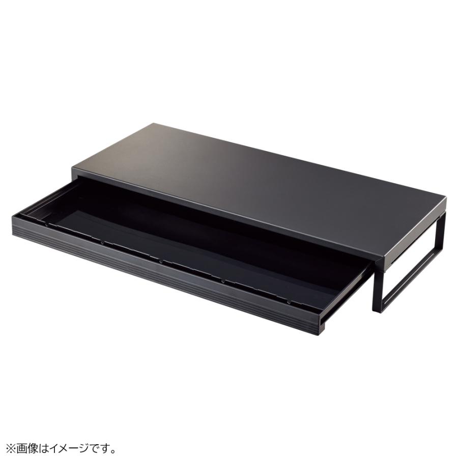 2、ラックand机一体型 Amazon | リヒトラブ パソコン台 モニター台 机上台 白 幅59
