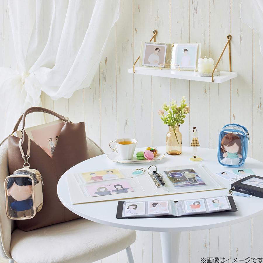 リヒトラブ LIHITLAB myfa デコレーションボックスポーチ ミニ コーラルレッド A3305-3 ぬいぐるみポーチ ミファ 推し活 | ブランド登録なし | 05