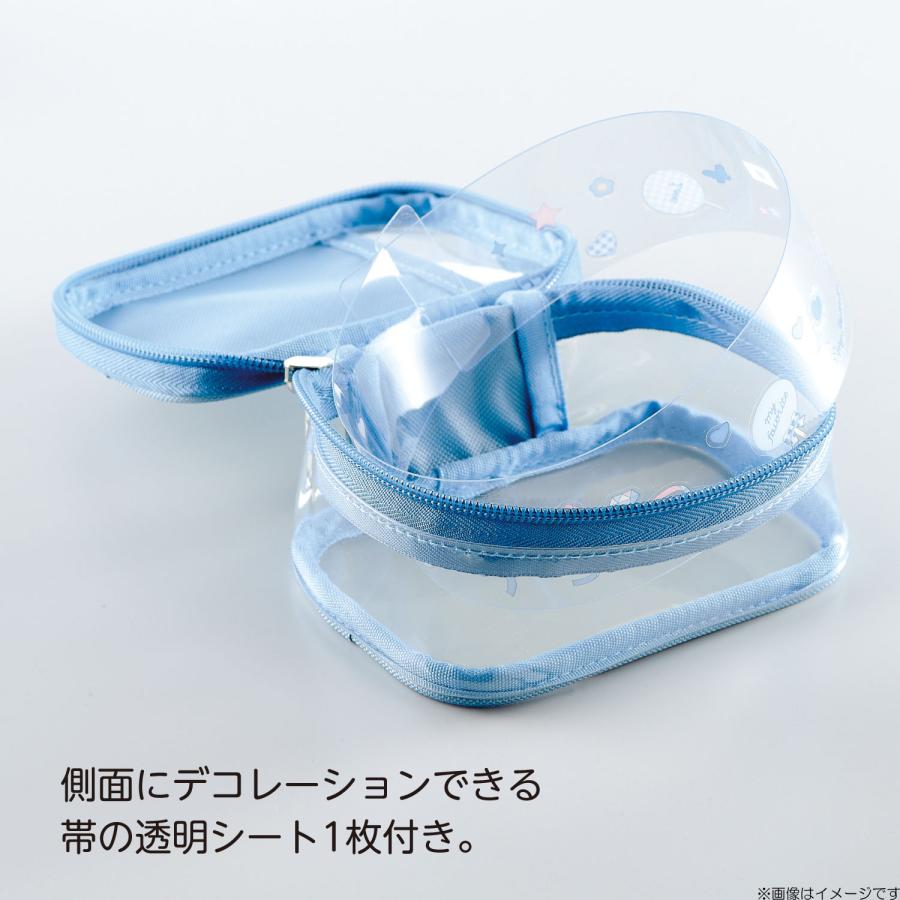 リヒトラブ LIHITLAB myfa デコレーションボックスポーチ ミニ チャコールブラック A3305-24 ぬいぐるみポーチ ミファ 推し活 | ブランド登録なし | 03