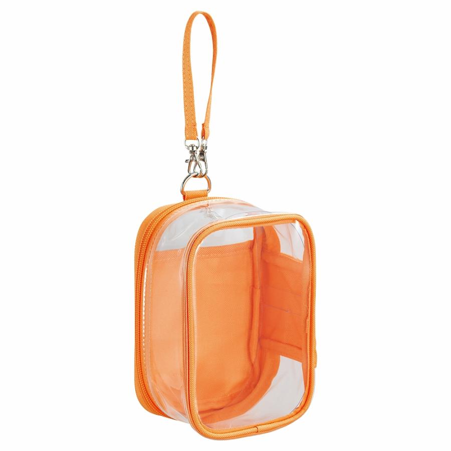 リヒトラブ LIHITLAB myfa デコレーションボックスポーチ アプリコットオレンジ A3306-4 ぬいぐるみポーチ ミファ 推し活 | ブランド登録なし