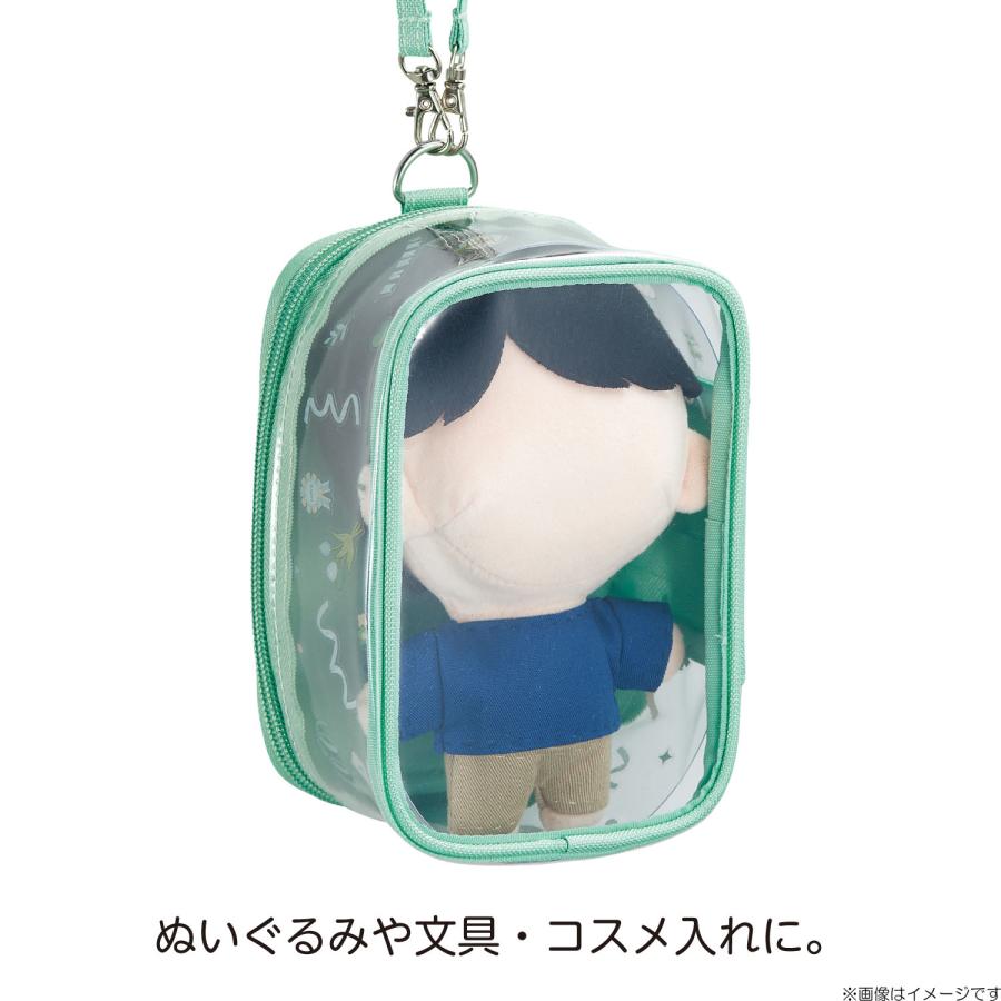 【欠品中：4月上旬入荷予定】リヒトラブ LIHITLAB myfa デコレーションボックスポーチ シフォンベージュ A3306-16 ぬいぐるみポーチ ミファ 推し活 | ブランド登録なし | 01