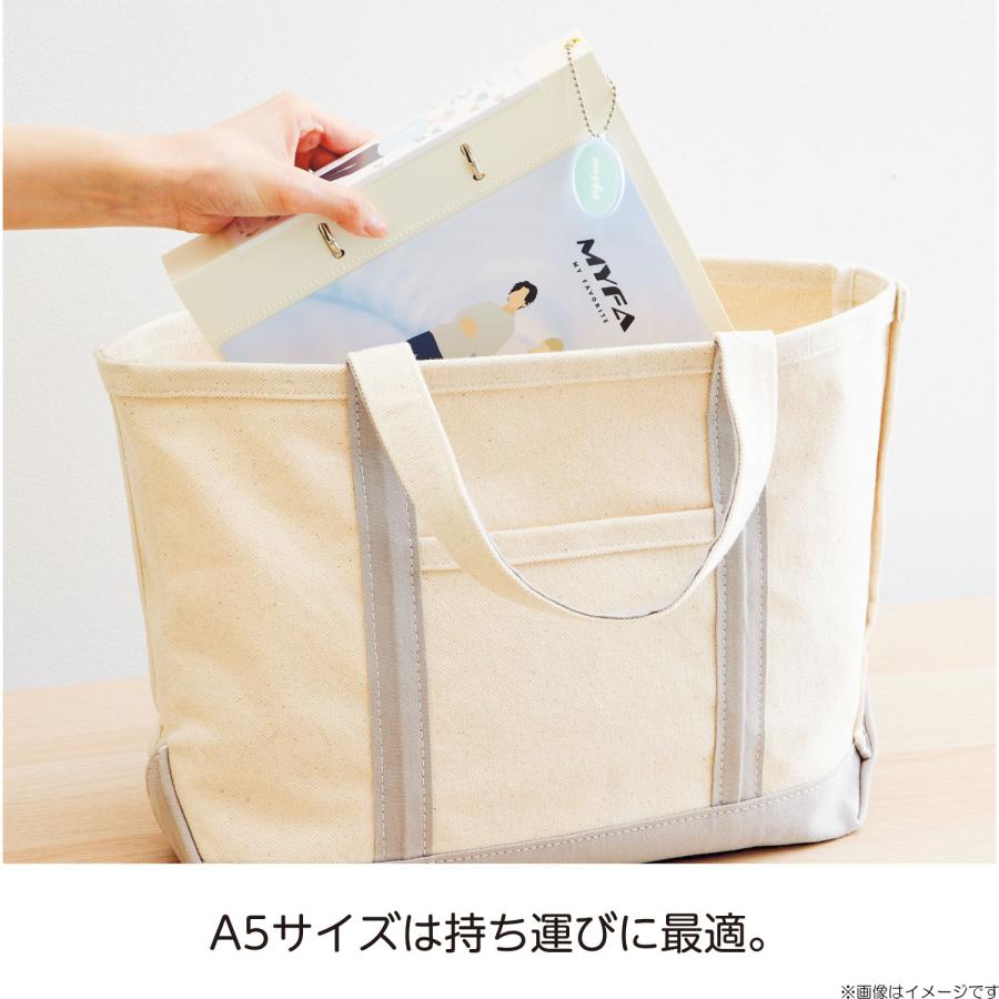 リヒトラブ LIHITLAB myfa コレクションファイル A5 ミルキーホワイト F3310-0 ミファ 推し活 | LIHIT LAB. | 03