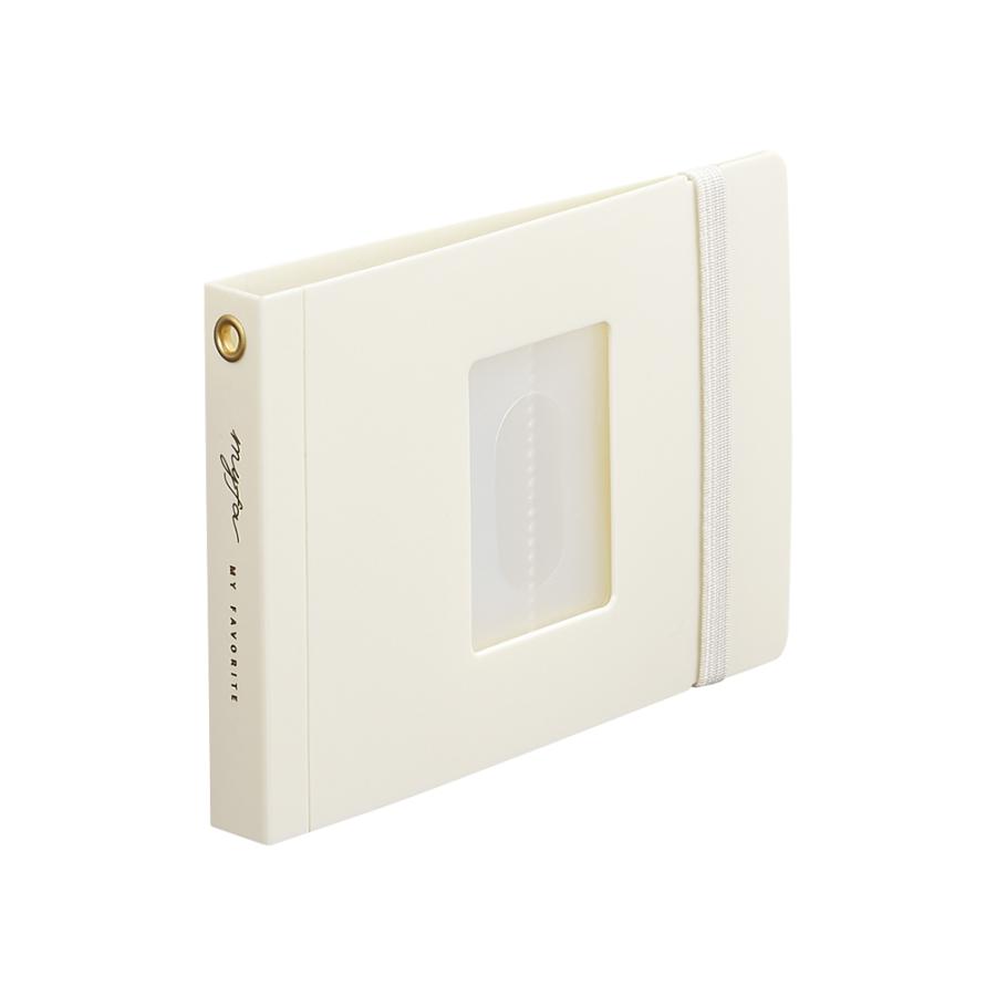 リヒトラブ LIHITLAB myfa インスタントフォトコレクションファイル ミニ ミルキーホワイト N3324-0 ミファ 推し活 | LIHIT LAB.