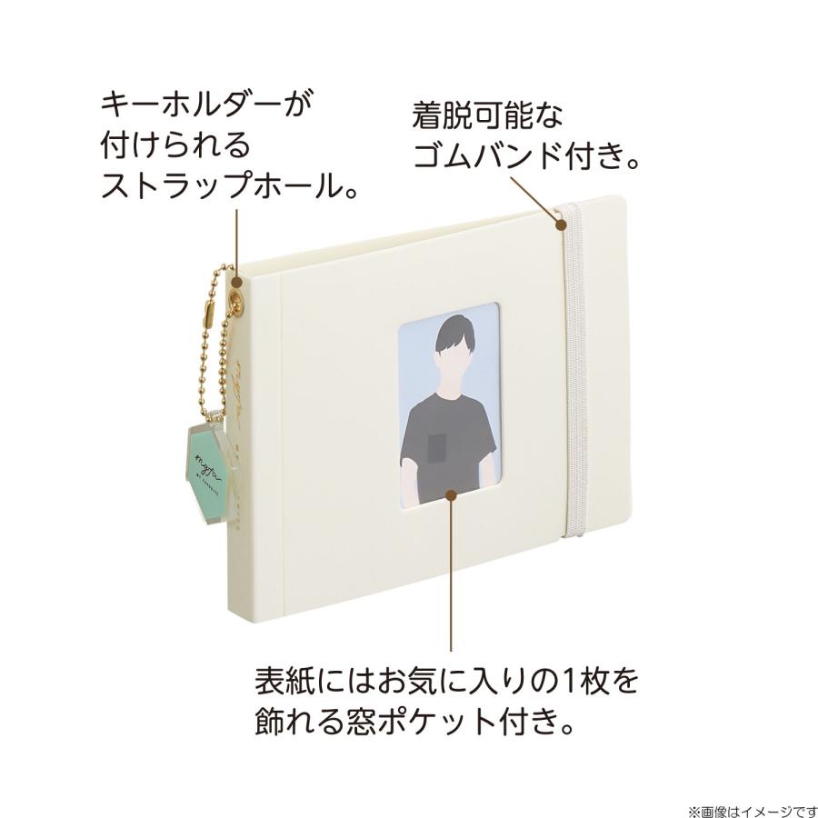 リヒトラブ LIHITLAB myfa インスタントフォトコレクションファイル ミニ ミルキーホワイト N3324-0 ミファ 推し活 | LIHIT LAB. | 02