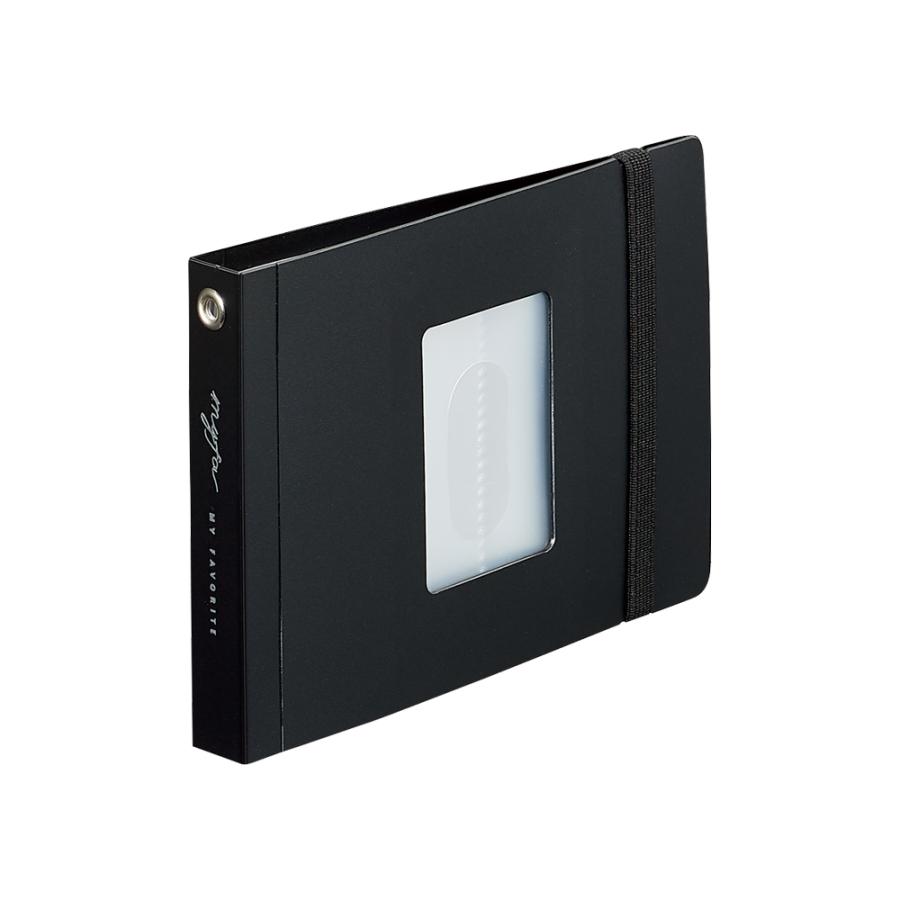 リヒトラブ LIHITLAB myfa インスタントフォトコレクションファイル ミニ ジェットブラック N3324-24 ミファ 推し活 | LIHIT LAB.