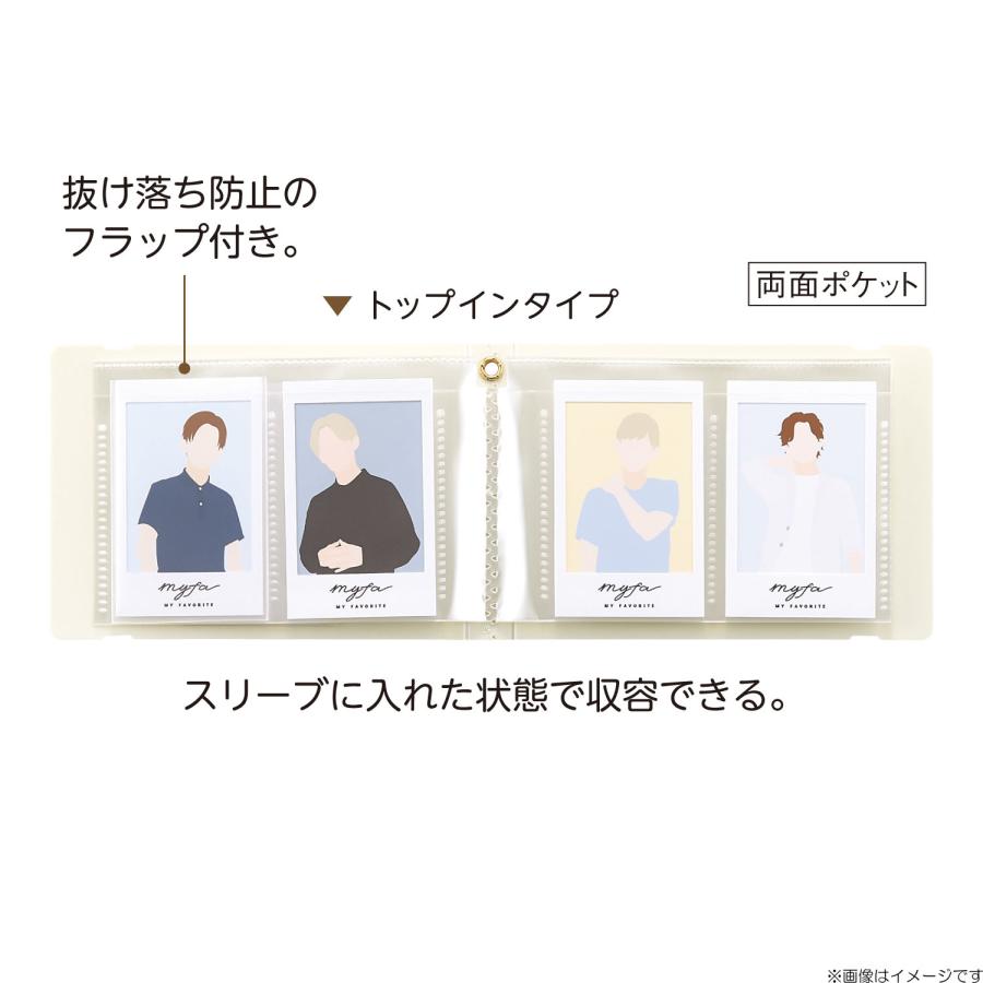 リヒトラブ LIHITLAB myfa インスタントフォトコレクションファイル ミニ ジェットブラック N3324-24 ミファ 推し活 | LIHIT LAB. | 01