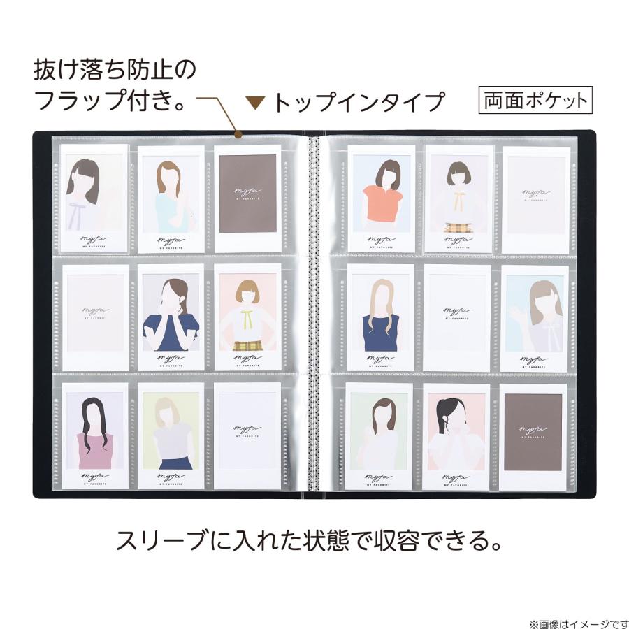 リヒトラブ LIHITLAB myfa インスタントフォトコレクションファイル ジェットブラック N3325-24 ミファ 推し活 | LIHIT LAB. | 01