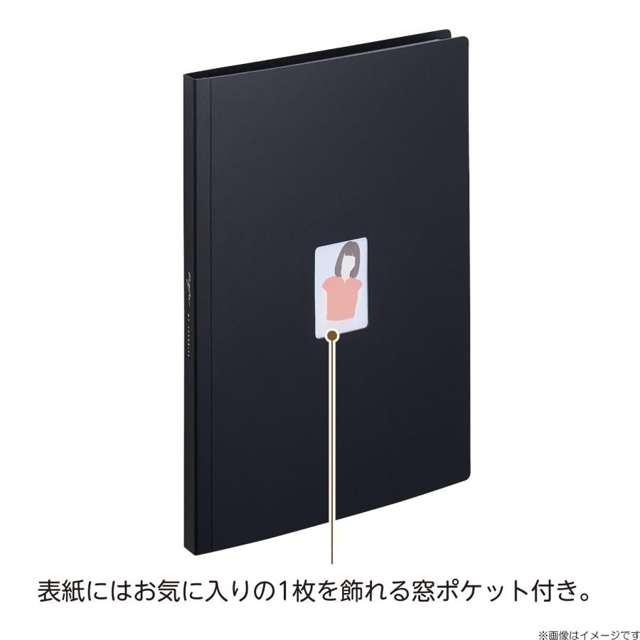 リヒトラブ LIHITLAB myfa インスタントフォトコレクションファイル ジェットブラック N3325-24 ミファ 推し活 | LIHIT LAB. | 02