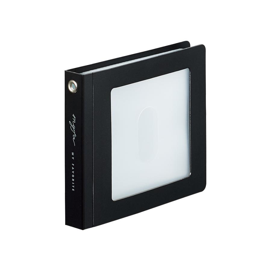 リヒトラブ LIHITLAB myfa スクエアフォトコレクションファイル ミニ ジェットブラック N3326-24 ミファ 推し活 | LIHIT LAB.