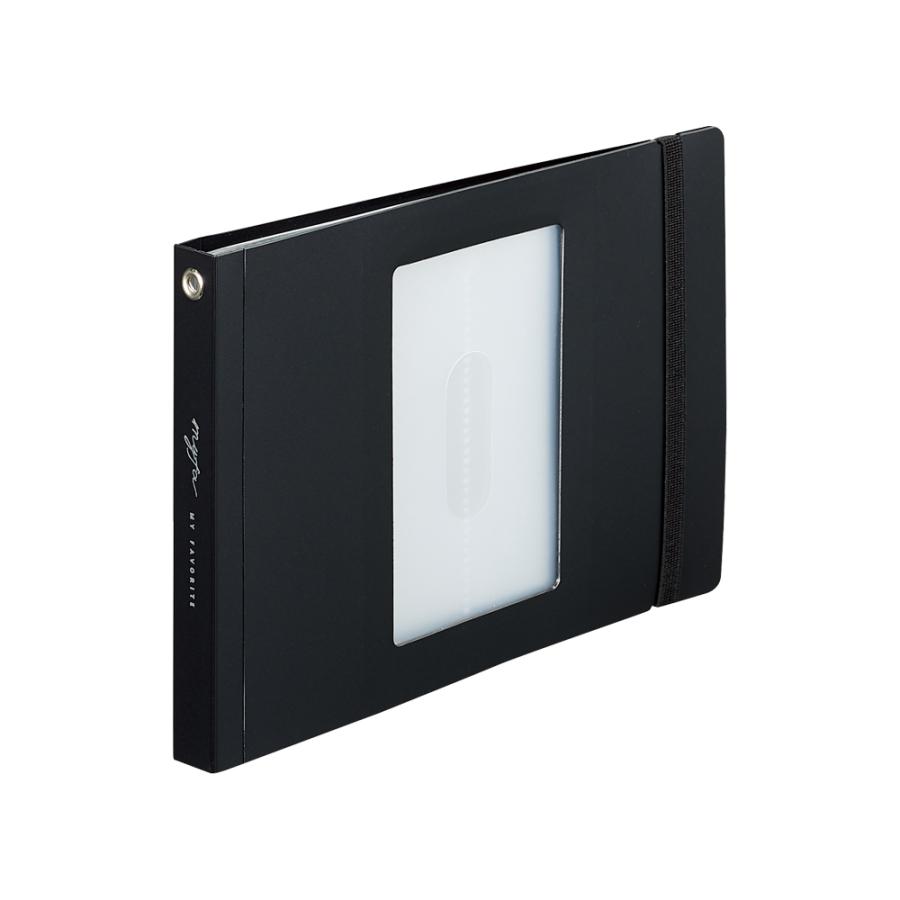 リヒトラブ LIHITLAB myfa フォトコレクションファイル ミニ ジェットブラック N3328-24 ミファ 推し活 | LIHIT LAB.