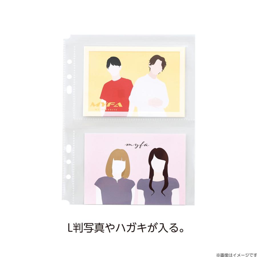リヒトラブ LIHITLAB myfa コレクションポケット 2ポケット A5 N3341 ミファ 推し活 | LIHIT LAB. | 01