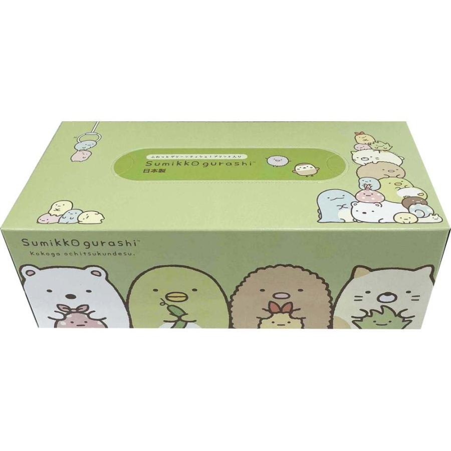 ハヤシ商事 すみっコぐらし ふわっとボックスティシュ 150組 10箱セット 122103 サンエックス | ハヤシ商事 | 02