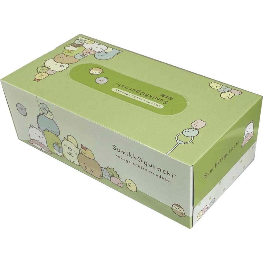 ハヤシ商事 すみっコぐらし ふわっとボックスティシュ 150組 10箱セット 122103 サンエックス | ハヤシ商事 | 05