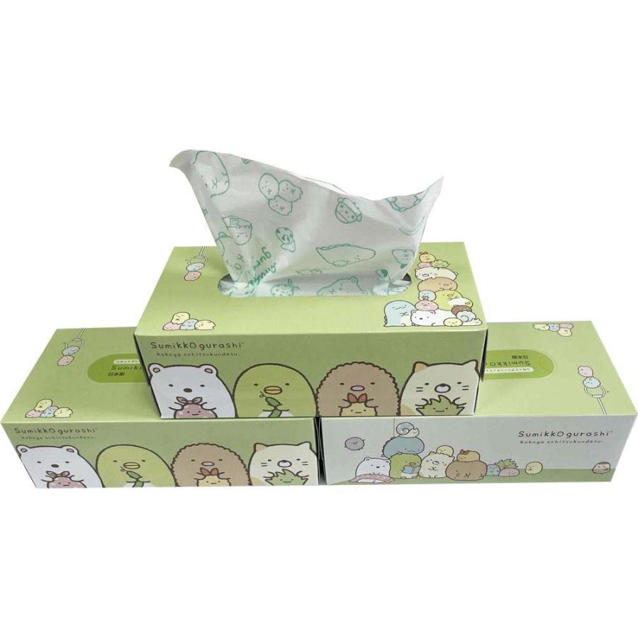 ハヤシ商事 すみっコぐらし ふわっとボックスティシュ 150組 10箱セット 122103 サンエックス | ハヤシ商事 | 06