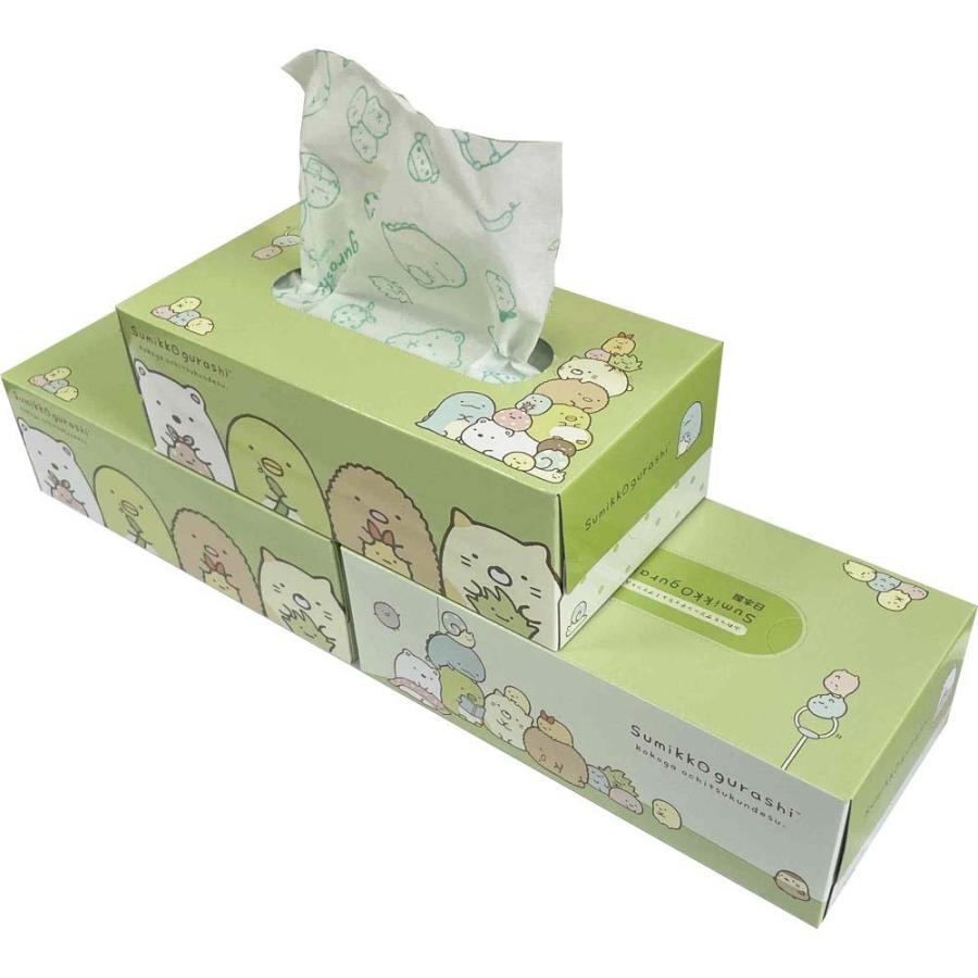 ハヤシ商事 すみっコぐらし ふわっとボックスティシュ 150組 10箱セット 122103 サンエックス | ハヤシ商事 | 07